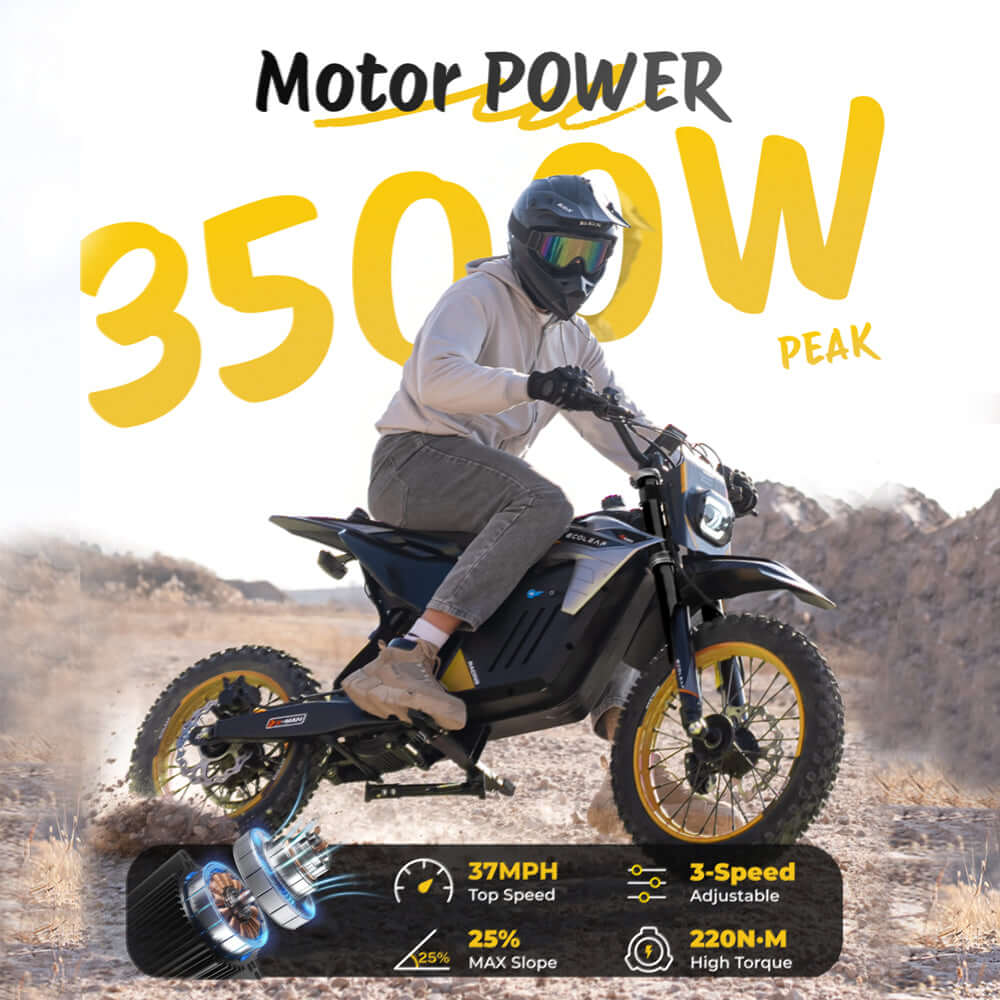 Evoltrix Conqueror X Off-Road Only Electric Dirt Bike - Non-Street Legal Evoltrix