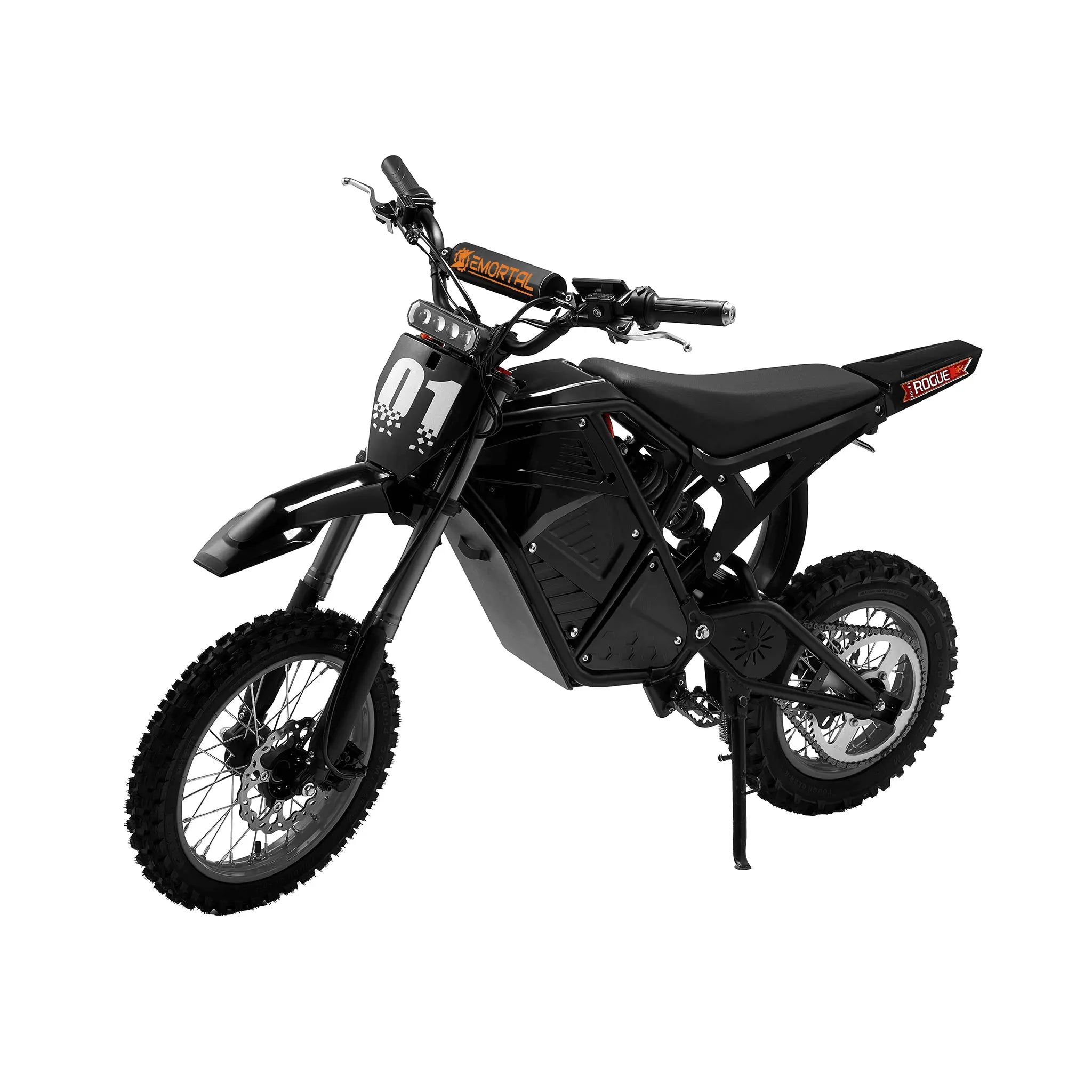 Evoltrix Rogue MX-01 Off-Road Electric Bicycle, Matte Black Variant