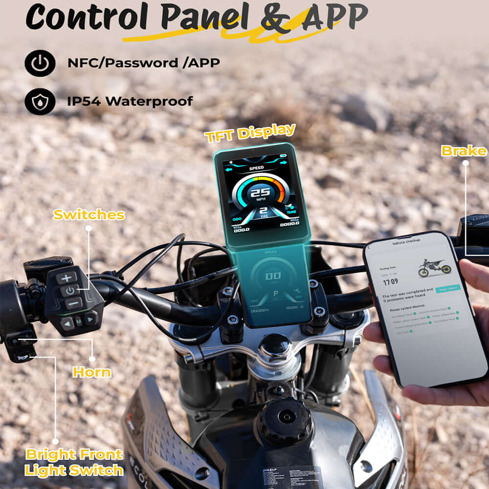 Evoltrix Conqueror X Off-Road Only Electric Dirt Bike - Non-Street Legal Evoltrix