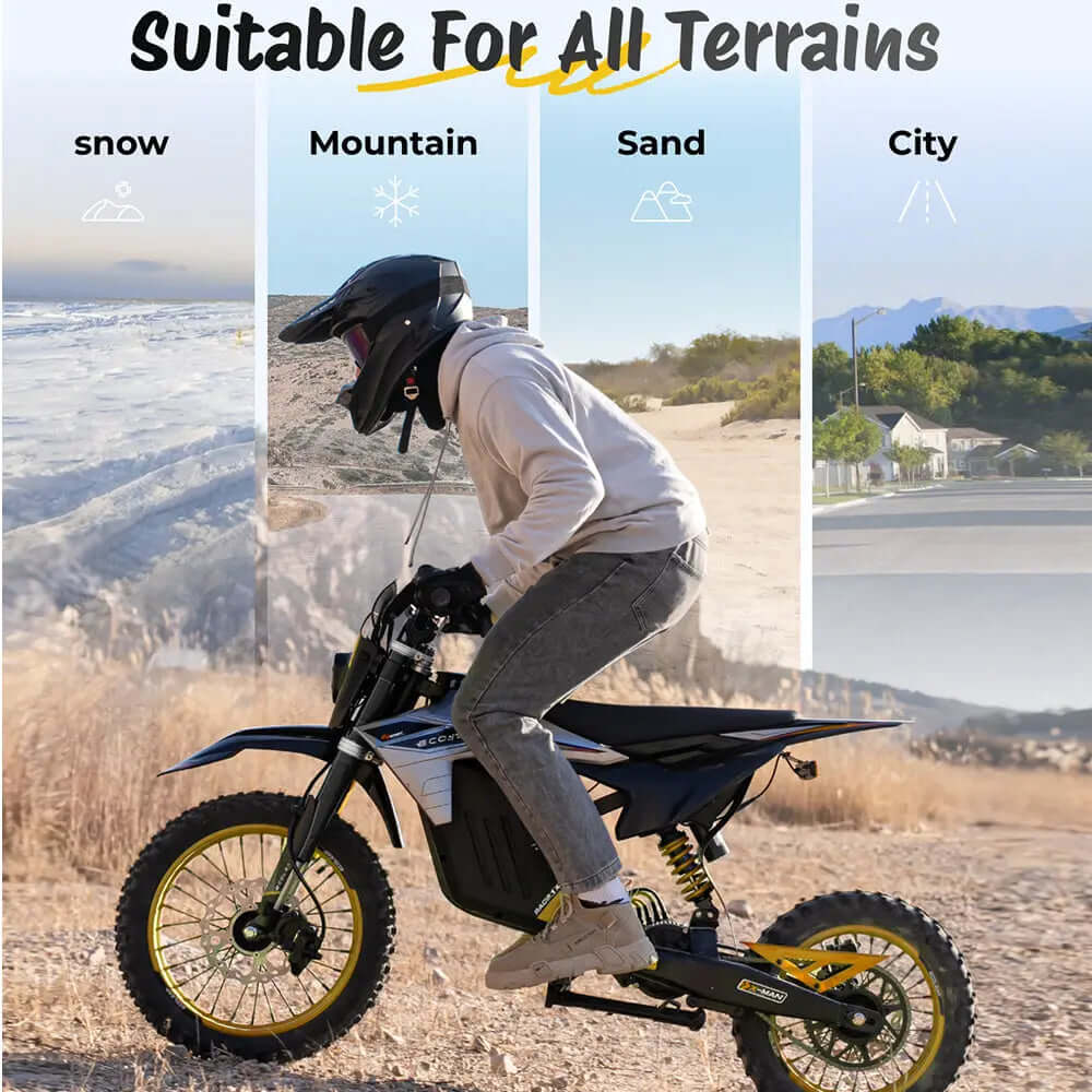 Evoltrix Conqueror X Off-Road Only Electric Dirt Bike - Non-Street Legal Evoltrix