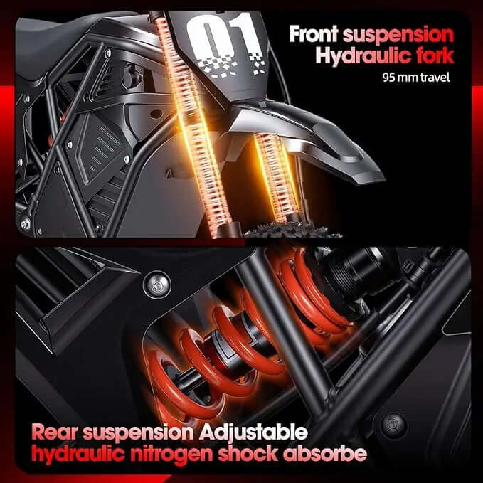 ROGUE MX-01 | Class 2 Electric Bicycle | Off-Road eBike, Max Speed 28MPH