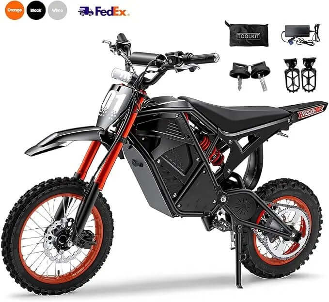 ROGUE MX-01 | Class 2 Electric Bicycle | Off-Road eBike, Max Speed 28MPH