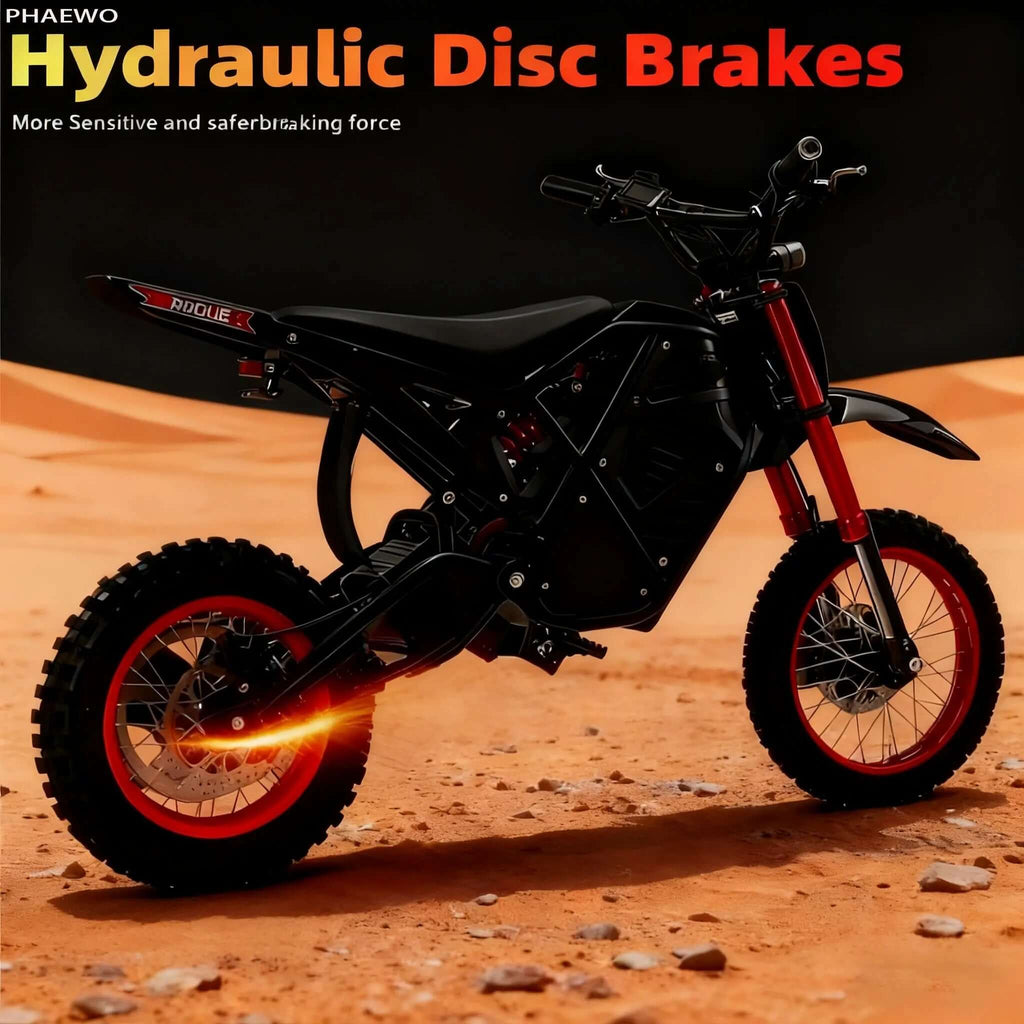 ROGUE MX-01 | Class 2 Electric Bicycle | Off-Road eBike, Max Speed 28MPH