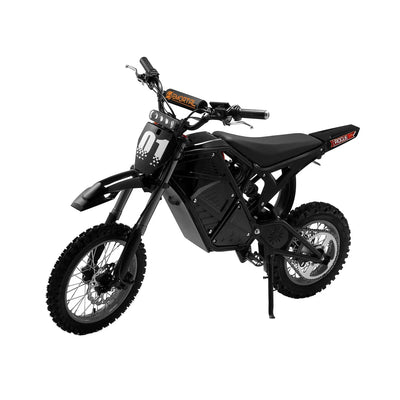Evoltrix Rogue MX-01 Off-Road Electric Bicycle, Black Variant Studio Shot